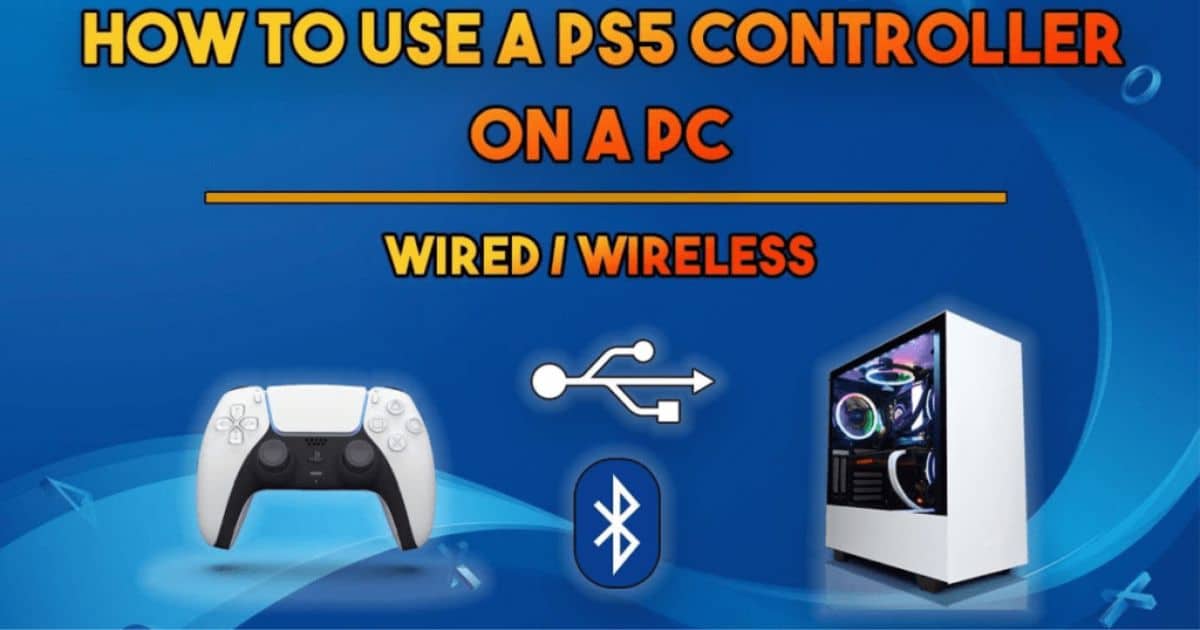 Connecting the PS5 Controller via USB