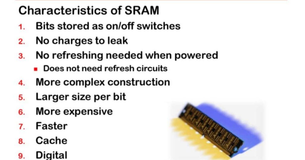 A Characteristic Of Sram In A Pc?
