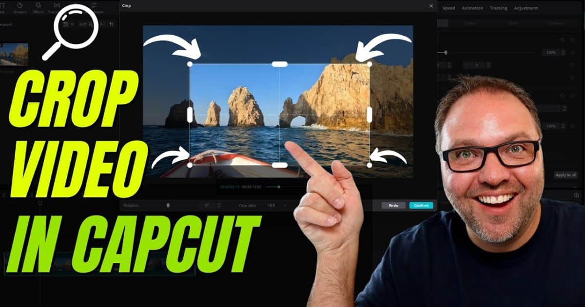 How to Crop on Capcut Pc?