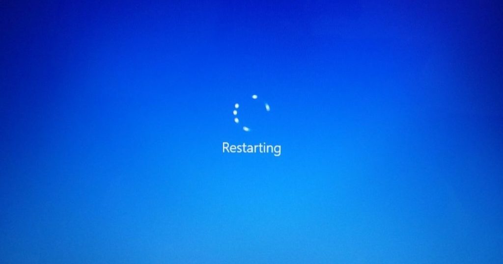 Restarting Your PC
