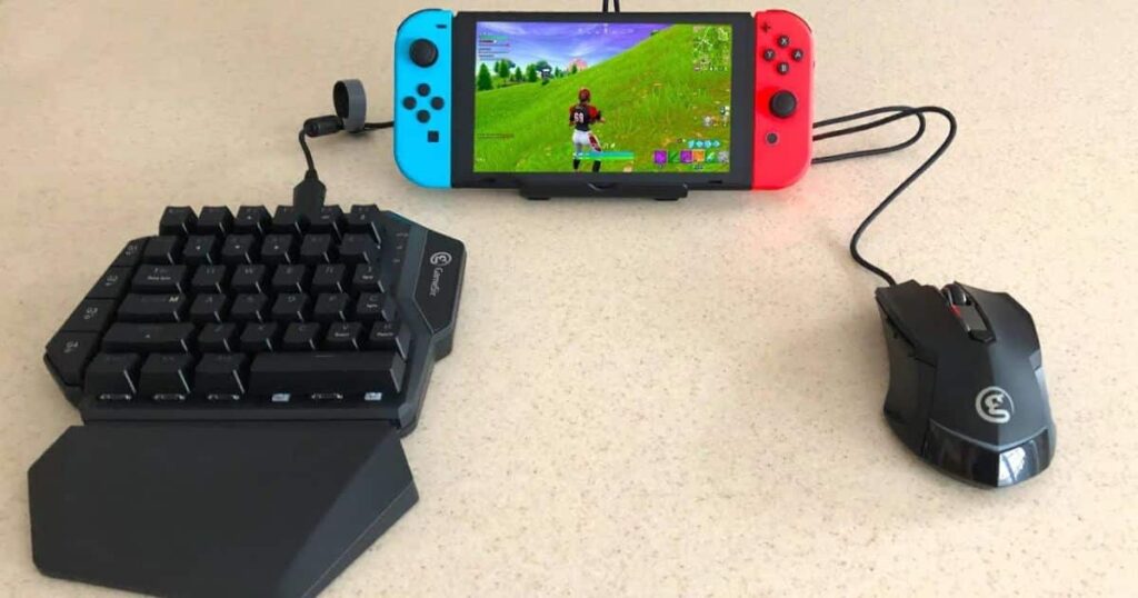 Playing Switch Games With a Keyboard and Mouse