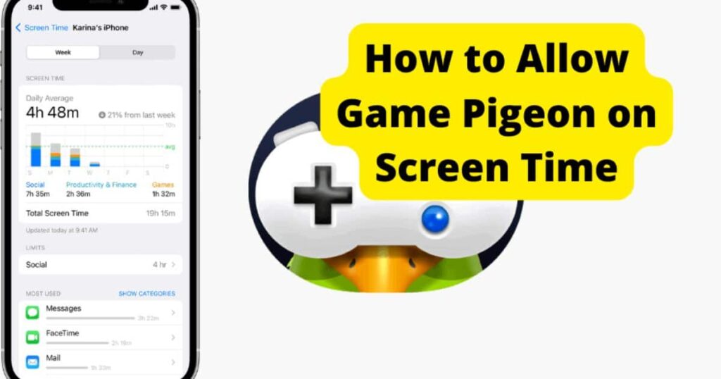 How to Unblock Game Pigeon From Screen Time?